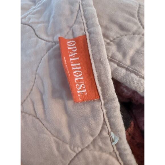 Opalhouse Floral Quilt Full Queen Pink Plum Moody Boho Bedroom Blanket Bedding - Picture 11 of 12